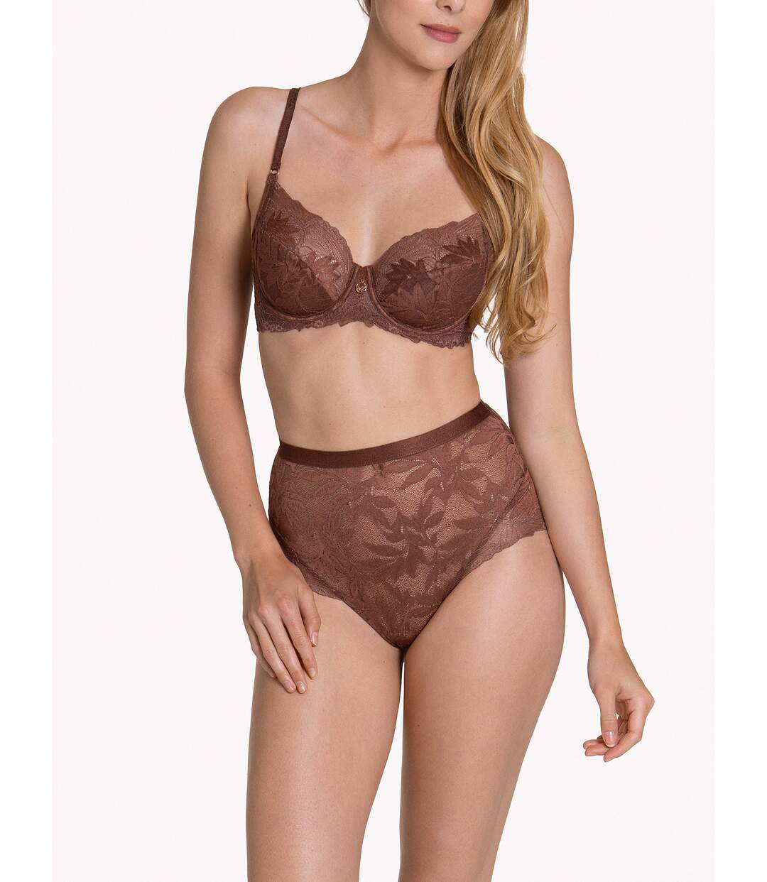 Soutien-gorge armaturé Harvest marron Lisca-2