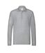 Polo Premium Homme Gris Clair Chiné Fruit Of The Loom-1