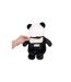 Bouillotte Peluche Micro-Ondable Panda 34cm Noir & Blanc-4