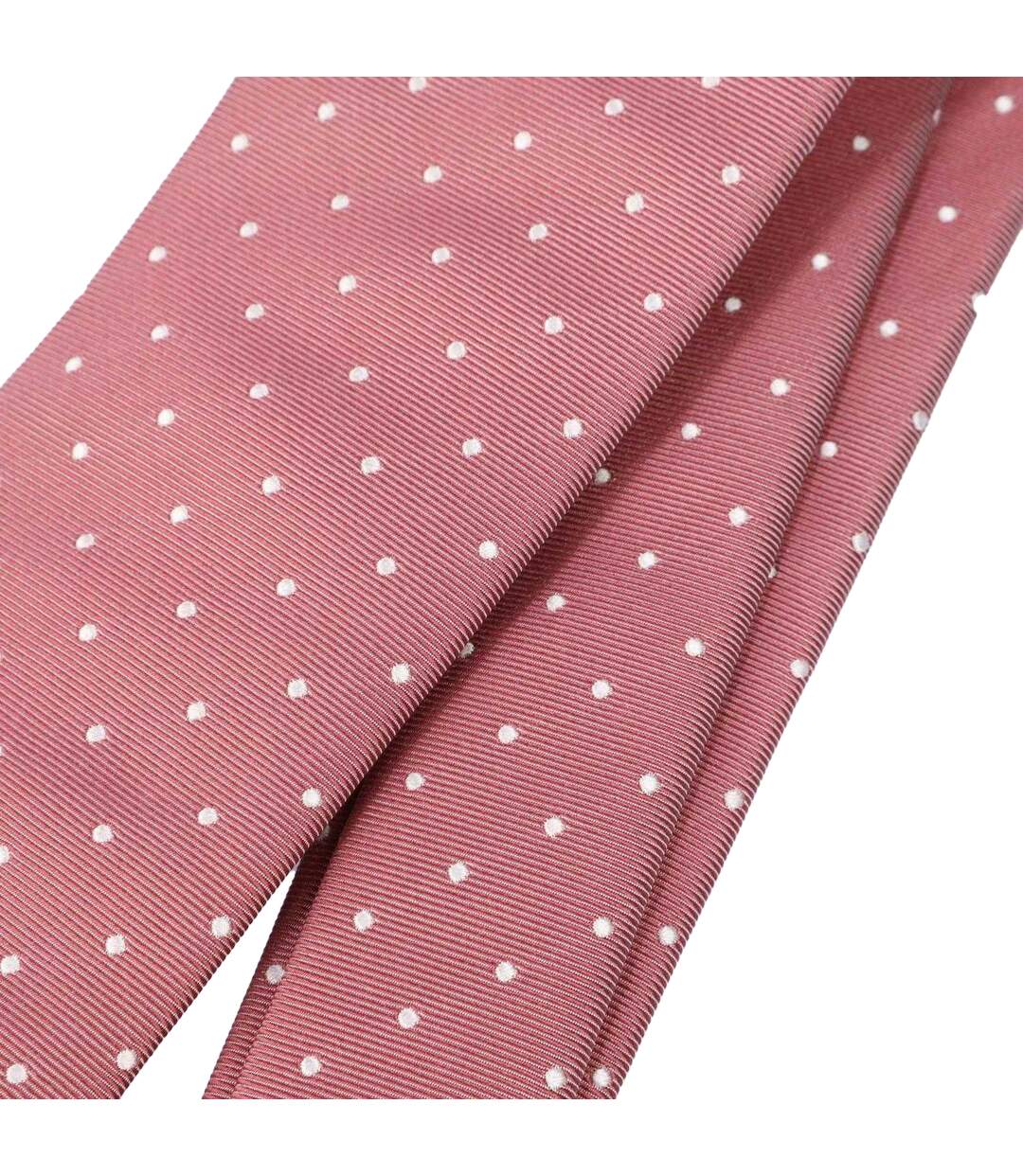 Plain Silk Tie One Size Pink Hugo Boss-3