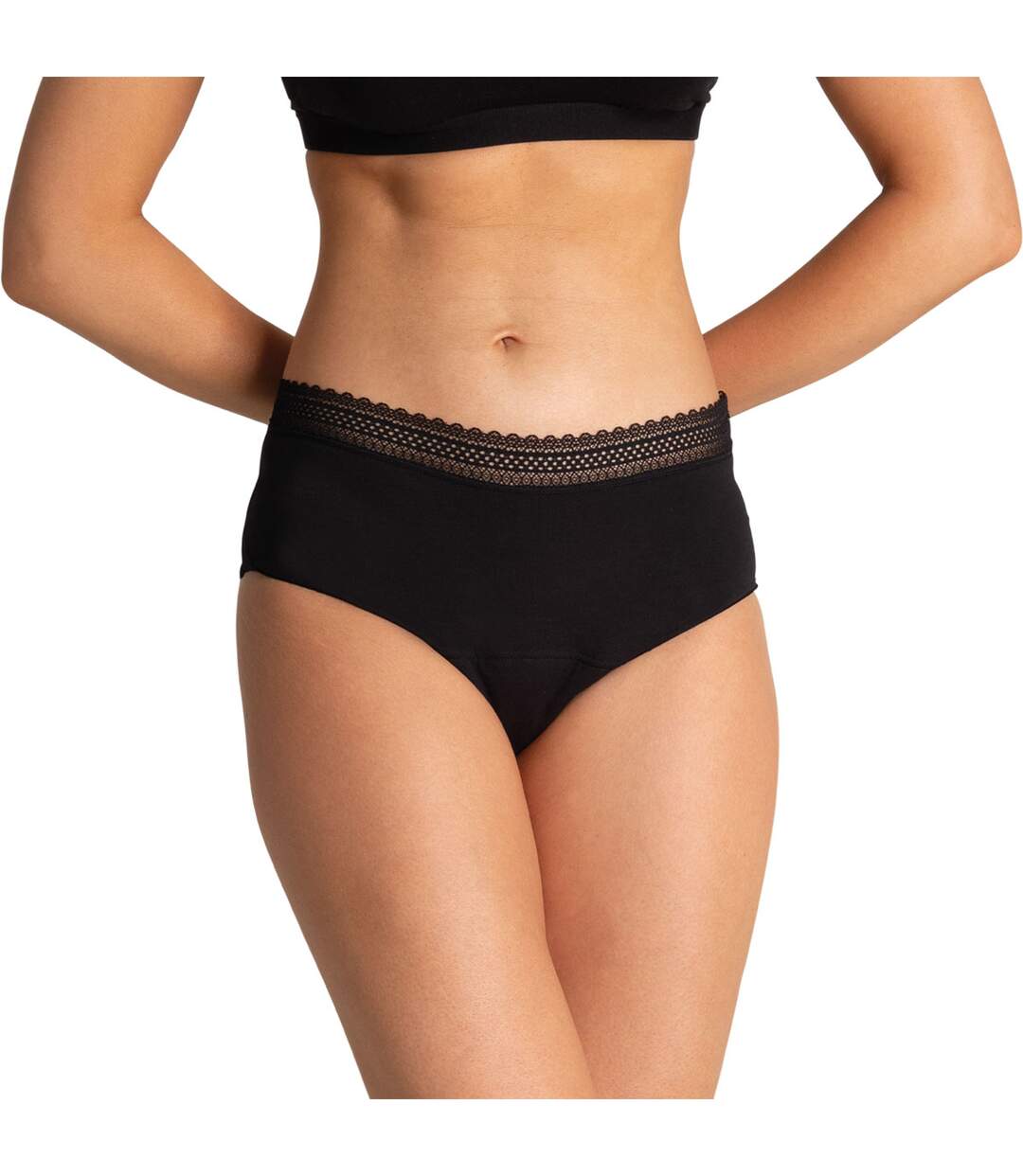 Culotte taille haute pour les règles-4