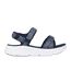 Womens/ladies Strappy 3 Touch Fastening Strap Sandals Navy Slazenger-1