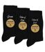 3 Pairs Mens Wedding Socks for Father of the Groom & Bride | Wedding Gift-2
