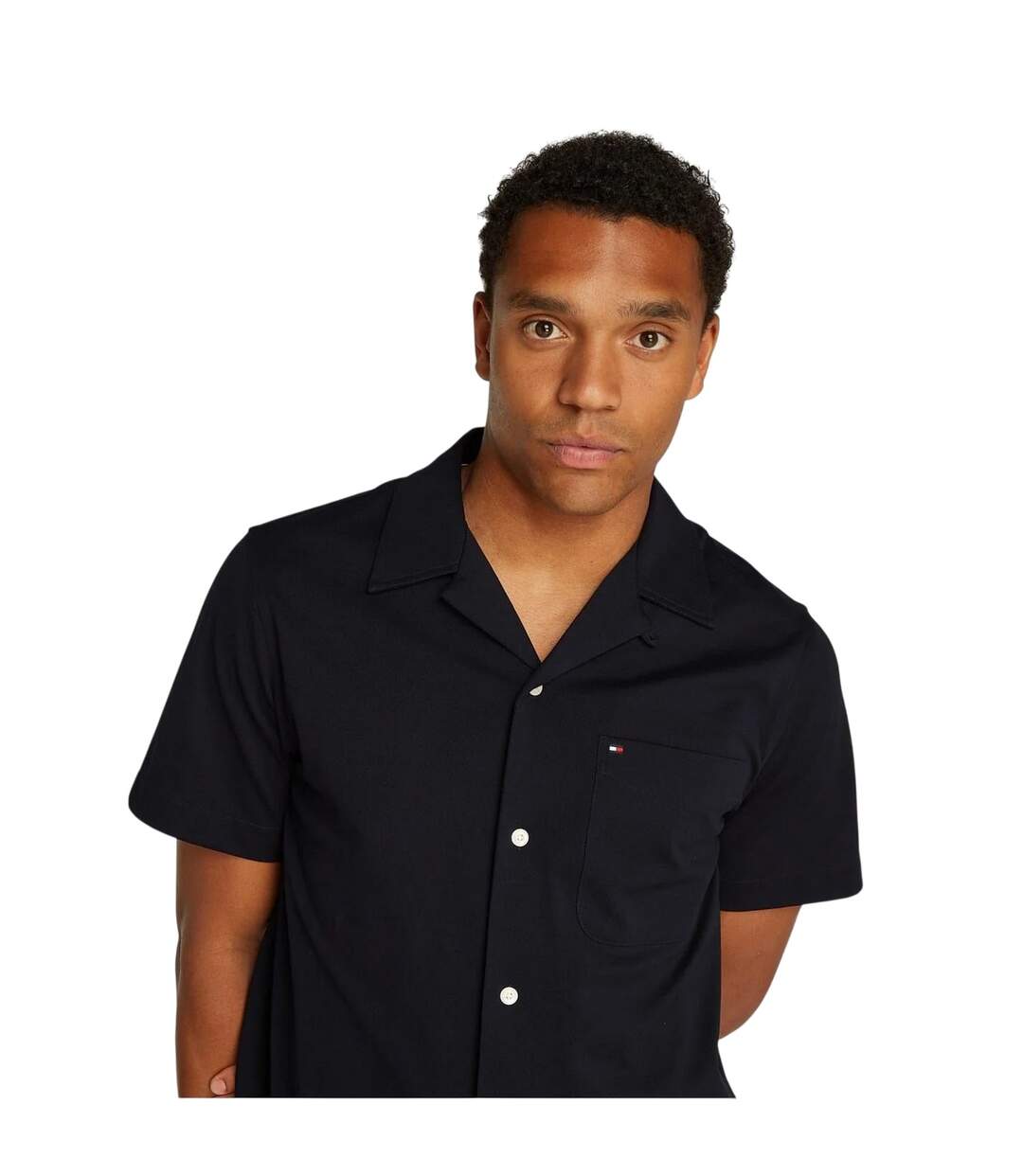 Chemise Homme Rose Foncé Violet Tommy Hilfiger-4