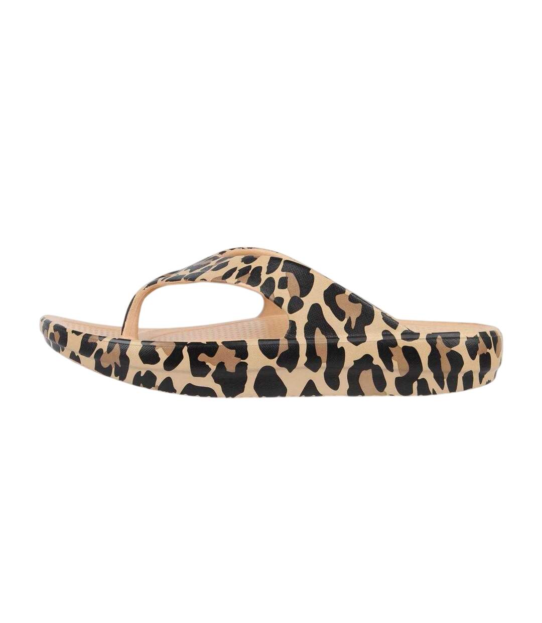 Tongs Femme Beige Noir Hot Tuna-2