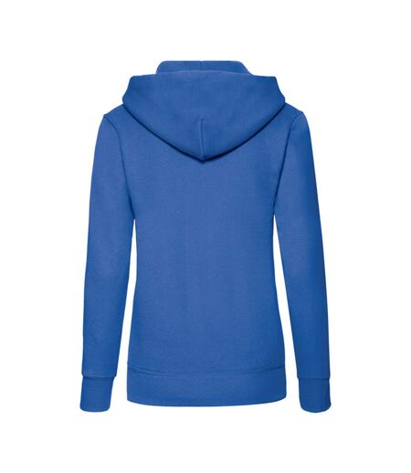 Sweat À Capuche Classic Femme Bleu Roi Fruit Of The Loom