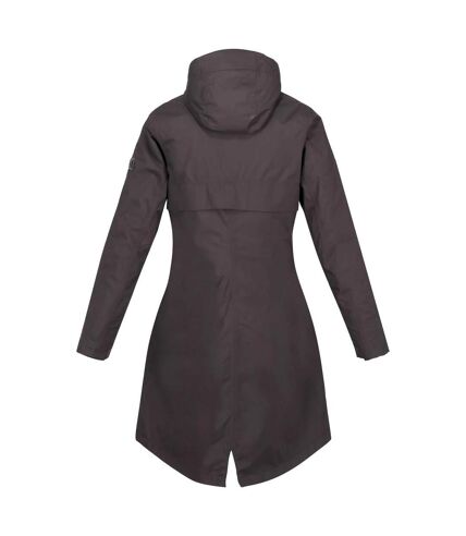 Womens/ladies rulford waterproof parka black Regatta