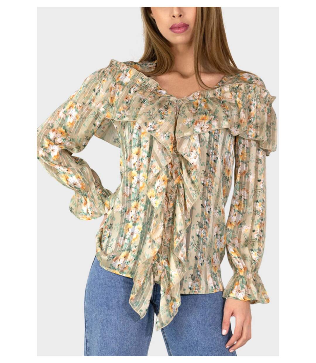 blouse imprimé floral-1