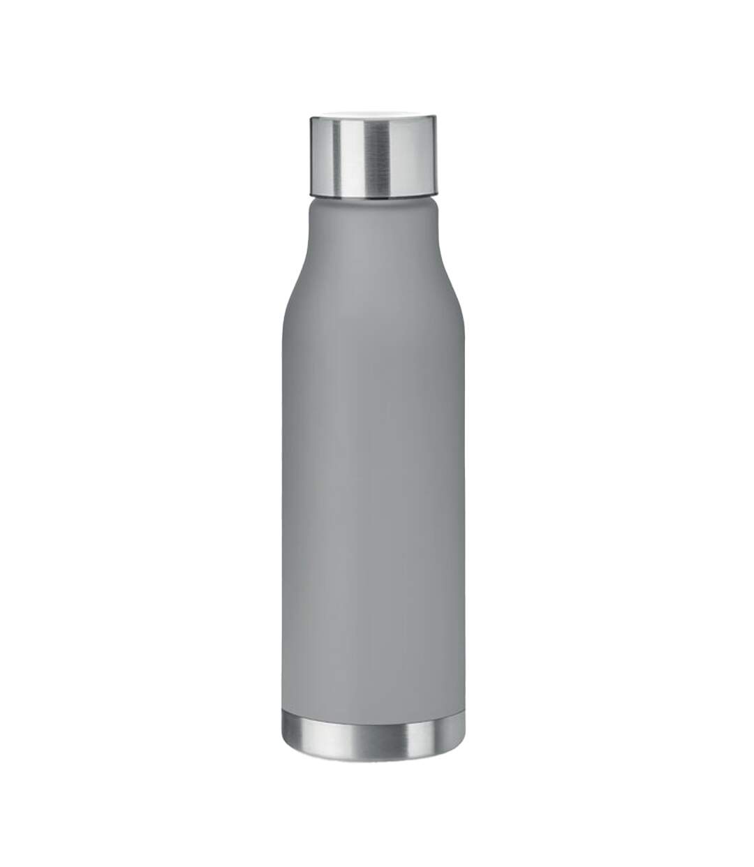 Glacier rpet 600ml water bottle one size transparent grey MidOcean-1