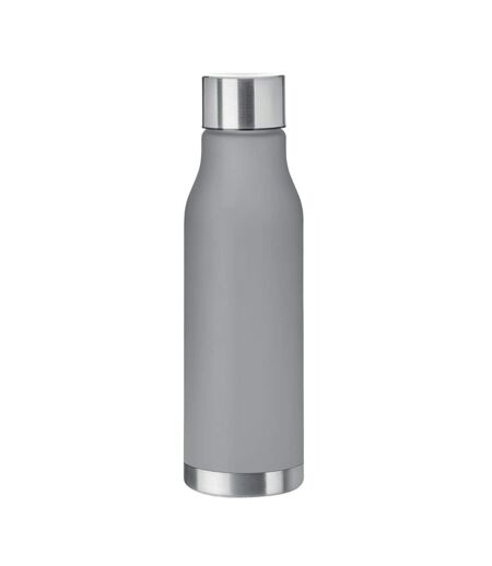 Glacier rpet 600ml water bottle one size transparent grey MidOcean