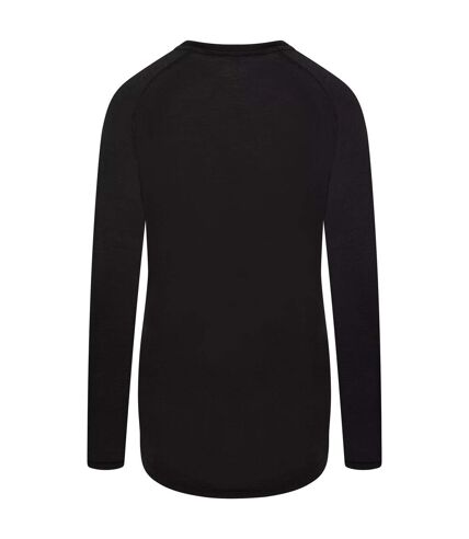 Dare 2B Womens/Ladies Discern Long-Sleeved Maternity T-Shirt (Black) - UTRG8373