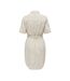 Robe écru femme jdy shirt dress - l-2
