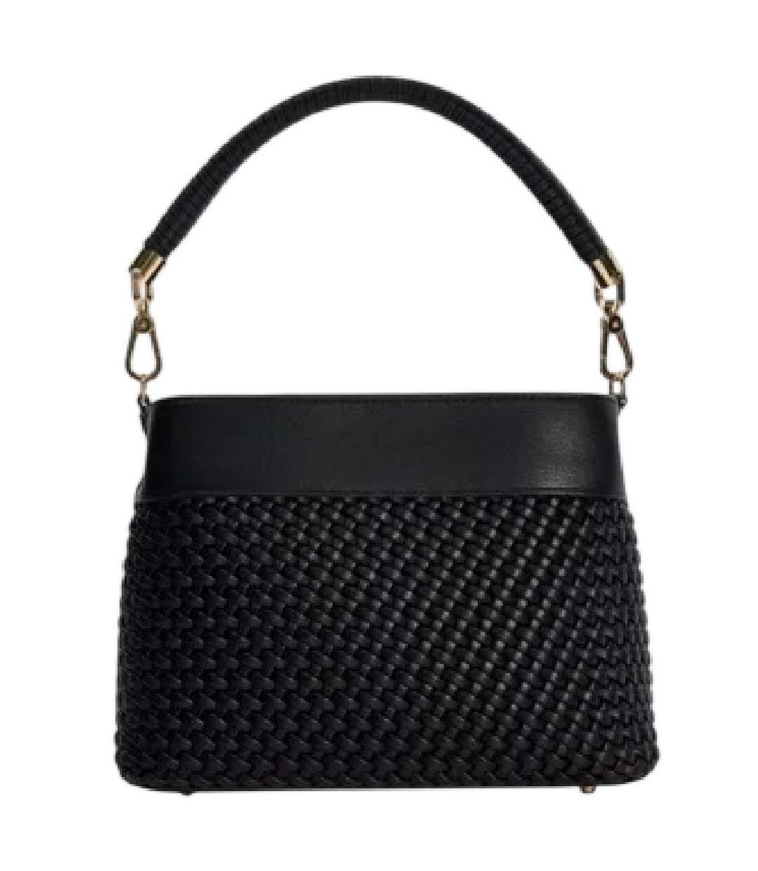 Woven Shoulder Bag One Size Black Dune London-2