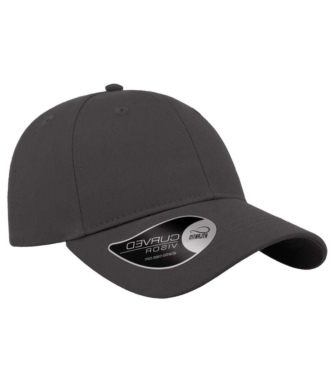 Casquette De Baseball Adulte Gris Foncé Atlantis-1