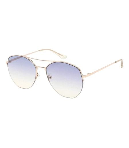 Lunettes De Soleil Motif/style Fumée Homme Taille Unique Bleu Marine Jaune Or Calvin Klein