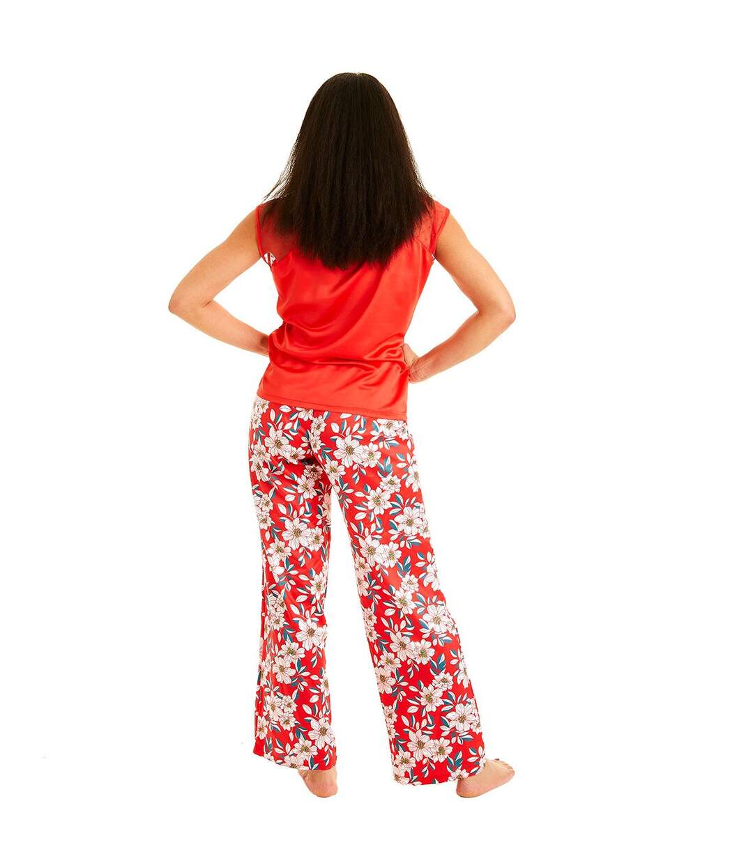 Pantalon de pyjama rouge Incendie