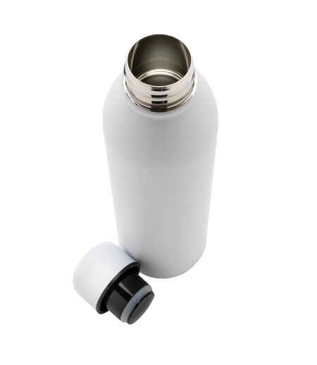 Recycled stainless steel 500ml thermal flask one size white XD Collection