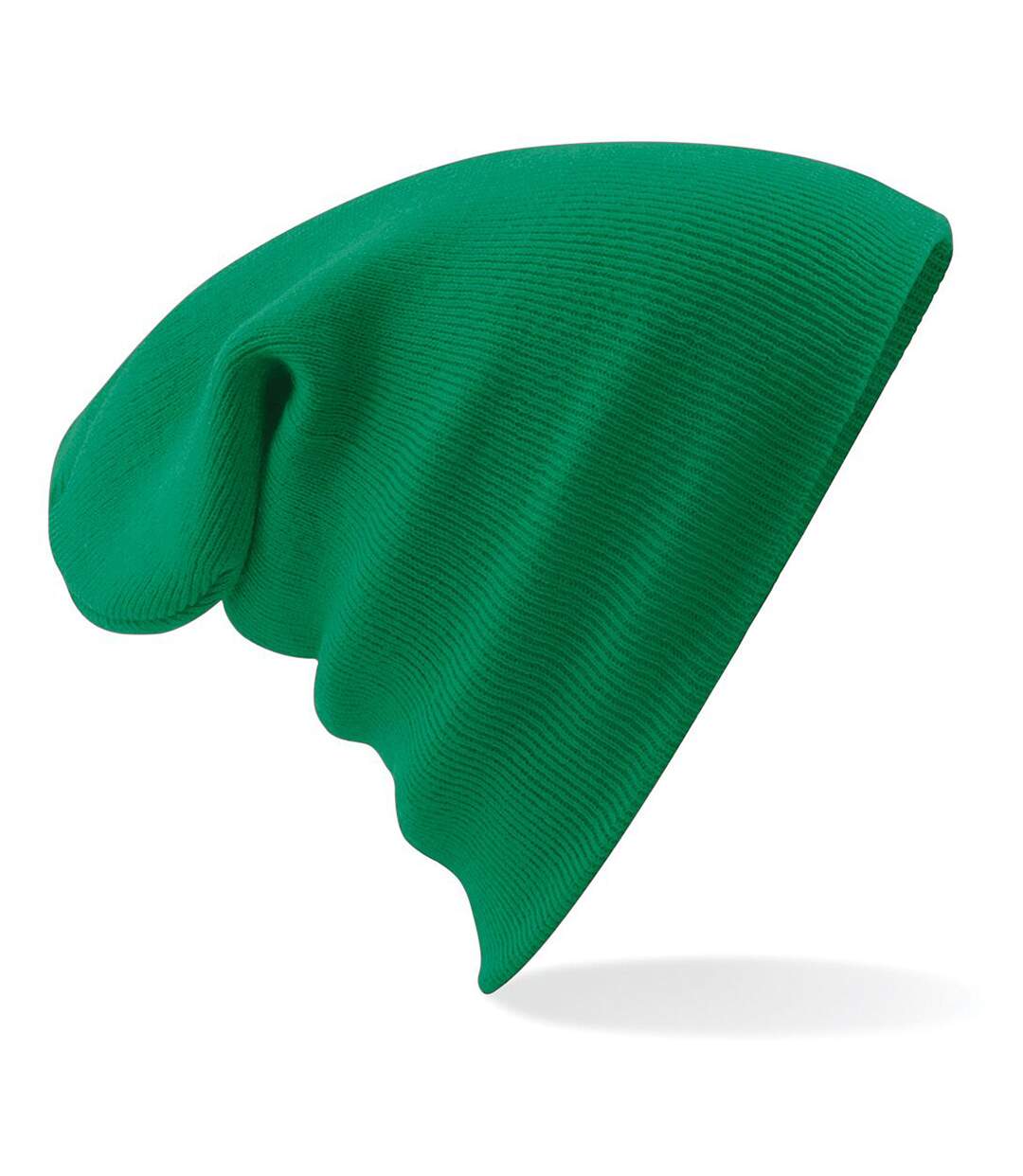 Bonnet tricoté unisexe vert Beechfield