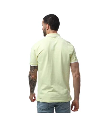Polo housemark homme jaune Levis
