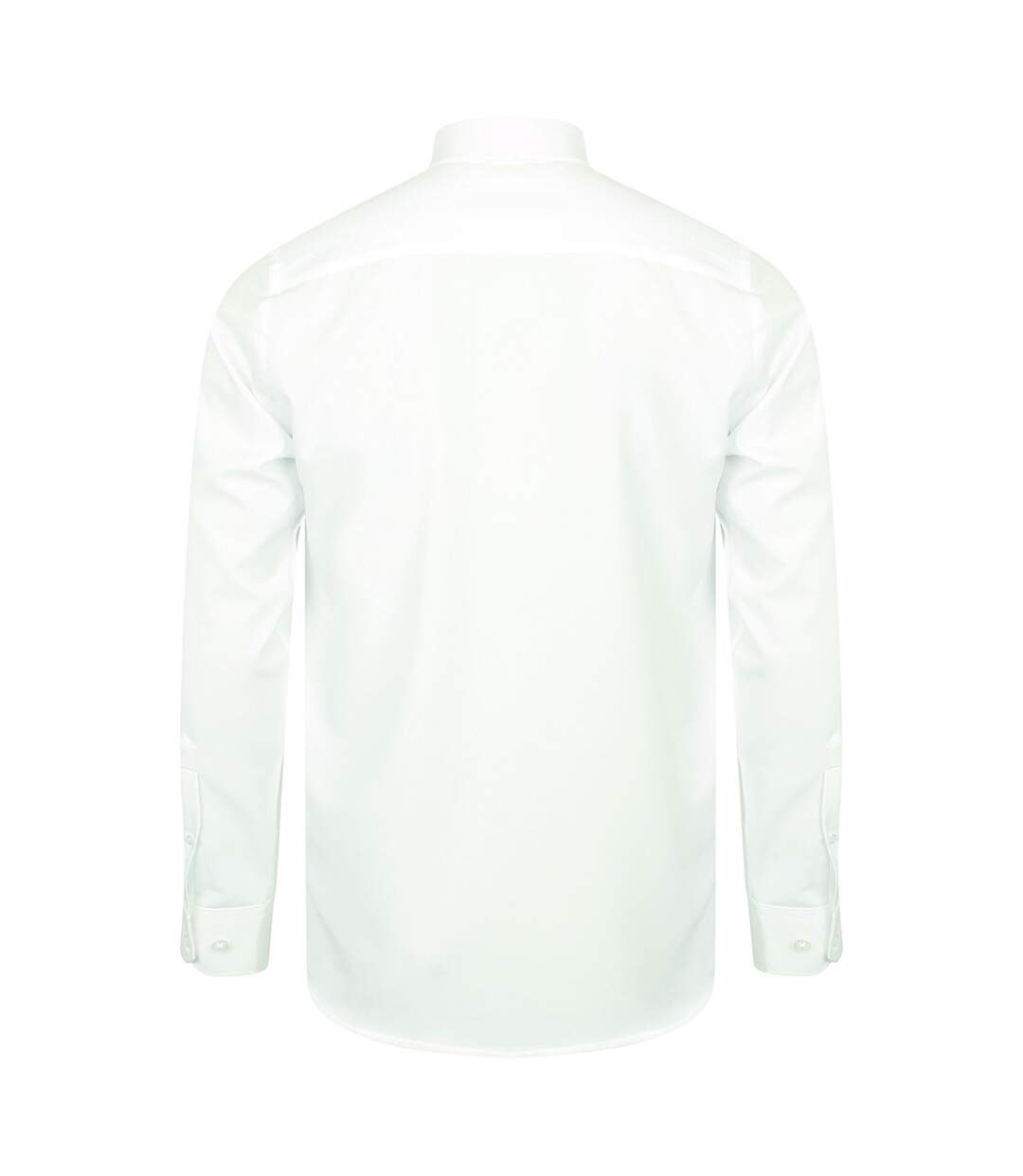 Chemise De Travail Hommes Blanc Henbury-2