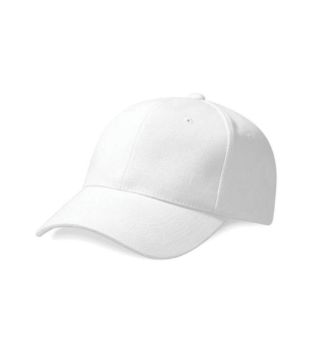 Casquette de baseball pro-style adulte blanc Beechfield-1