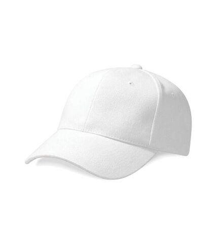 Casquette de baseball pro-style adulte blanc Beechfield