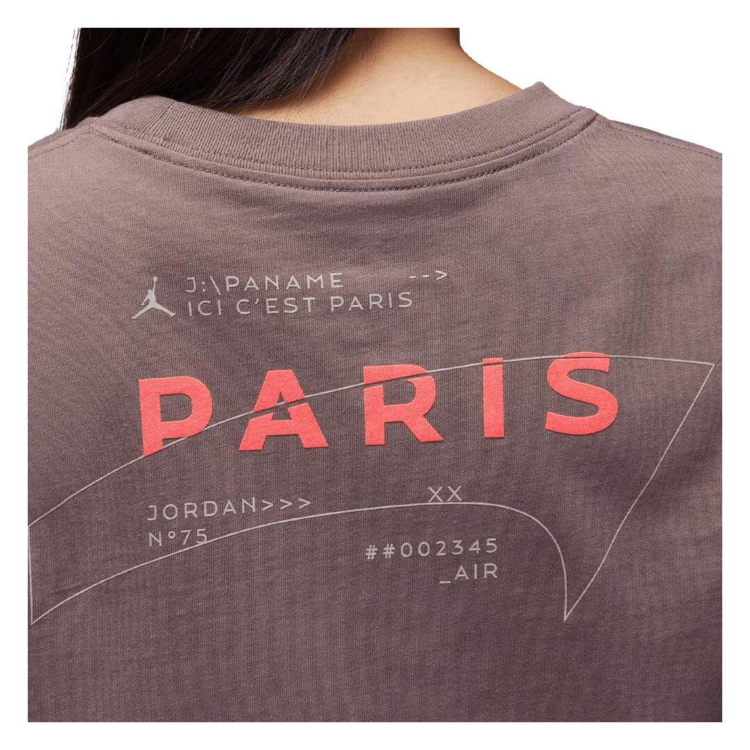 T-shirt Marron Femme Nike Boxy - L-2