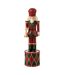 Bougeoir de Noël Casse-Noisette 32cm Rouge-1
