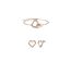 Parure et Coffret Locked Heart Lovett, Cristal d'Autriche-1