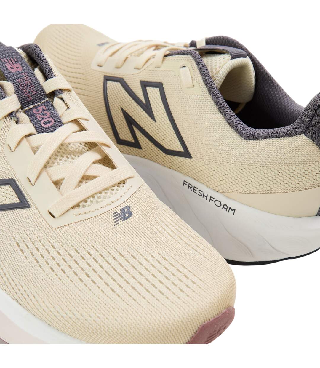 Chaussures Course À Pied V9 Femme Beige Rose New Balance-4