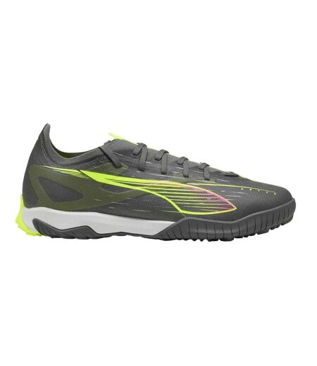 Mens Ultra 5 Match Turf Training Football Boots Matted Silver Puma