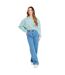 Sweat Femme Vert De Gris Clair Be You-1
