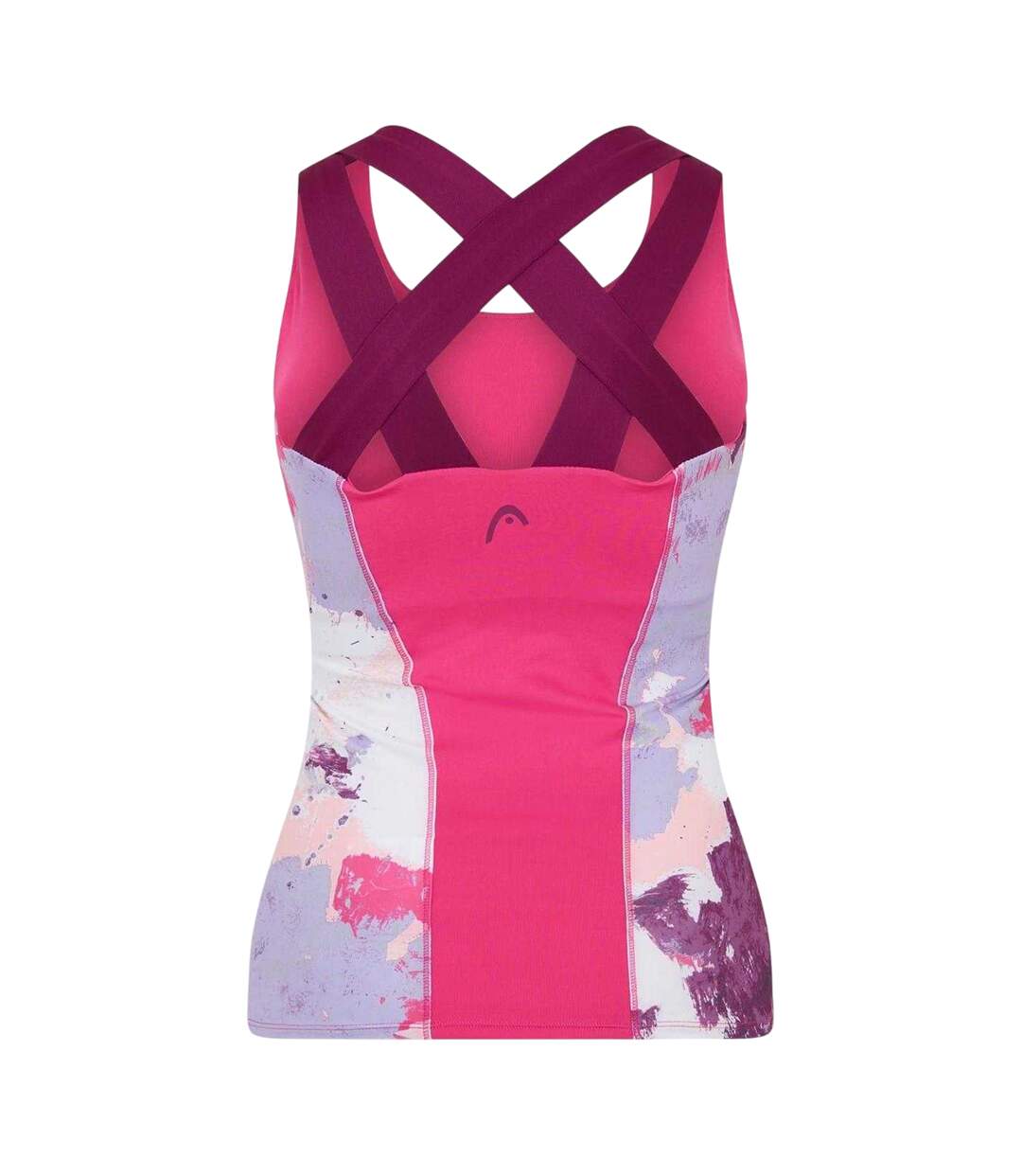 Débardeur Motif/style Imprimé Graphique Vision Femme Rose Head-2