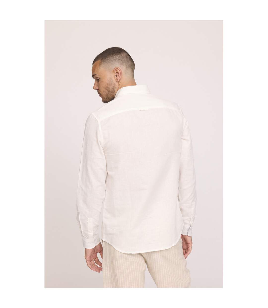 Chemise manches longues coton regular DOLINO-5