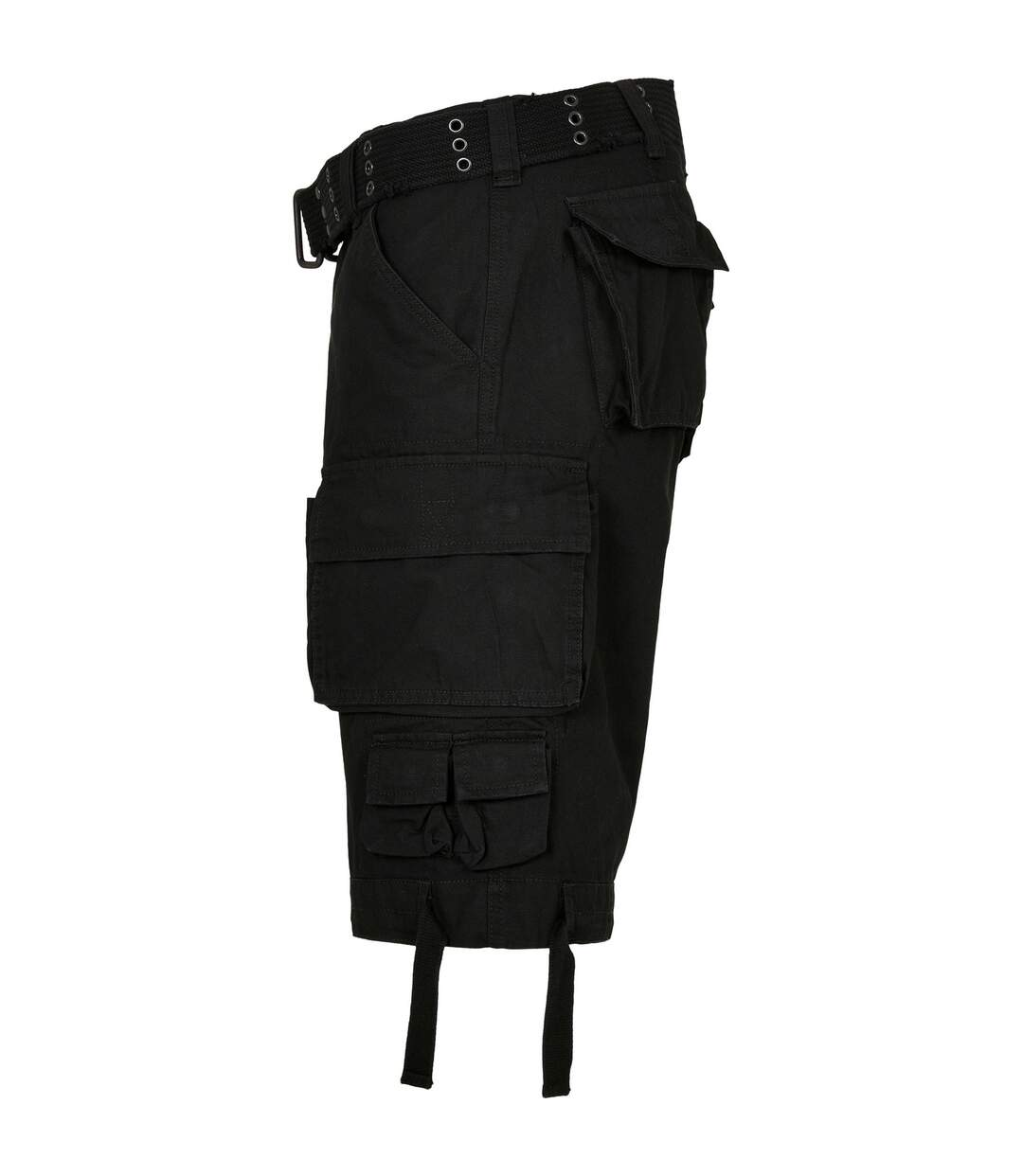 Short À Poches Savage Homme Noir Build Your Brand-3