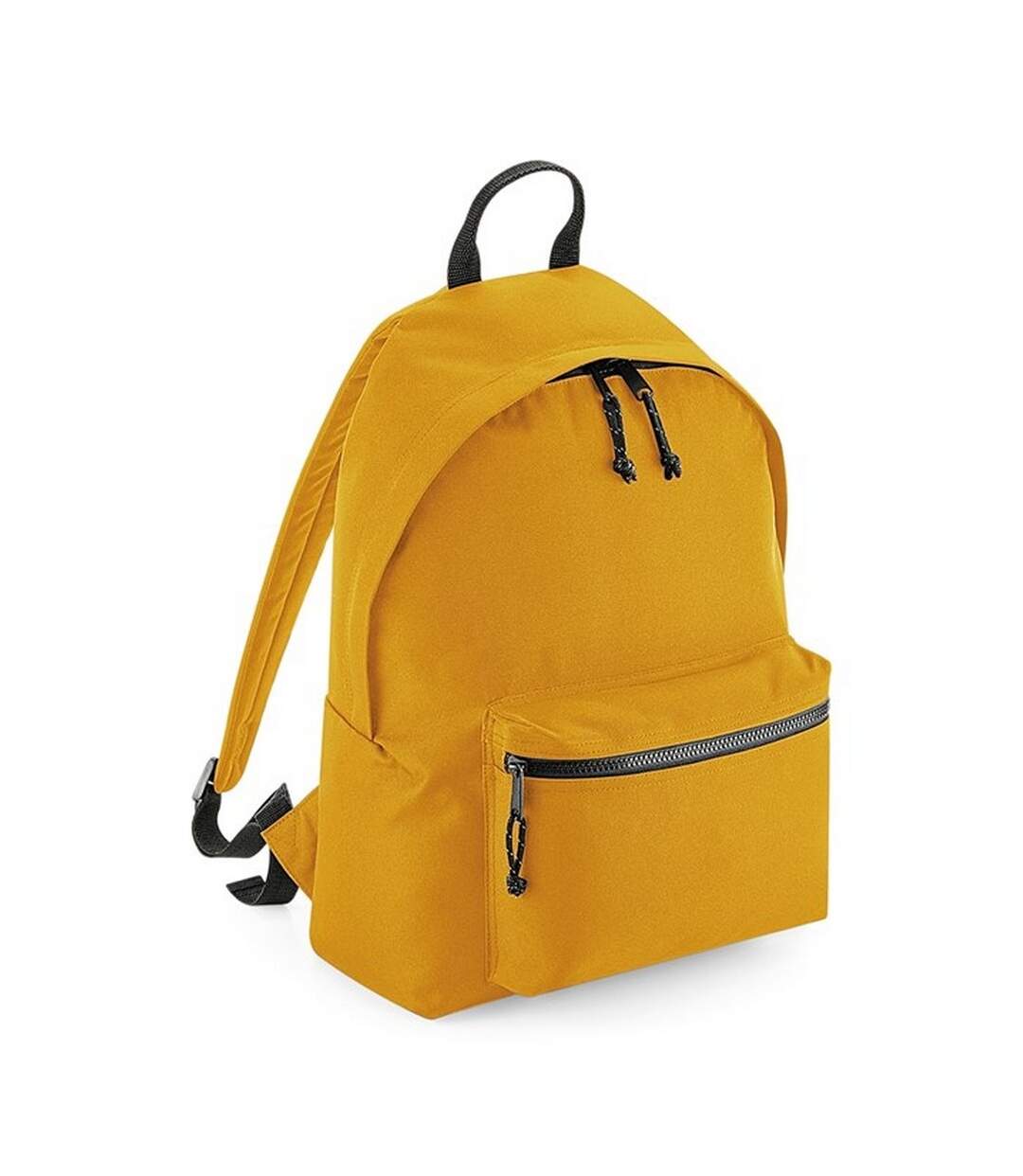 Recycled backpack one size mustard yellow Bagbase