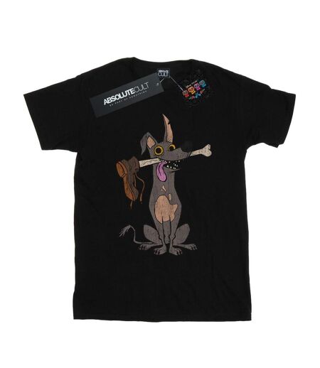 Disney - T-shirt COCO DANTE WITH BONE - Femme (Noir) - UTBI16596