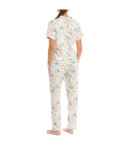 Women's short-sleeved pajamas and long pants JJBEH0702