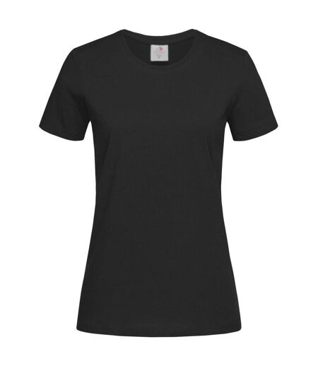 T-shirt Femmes Noir Stedman