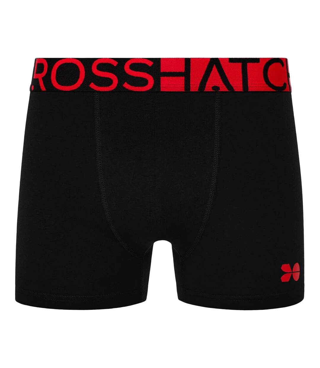 Boxers Dumas Homme Noir Crosshatch-3