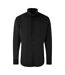 Chemise Manches Longues Motif/style Uni Homme Noir Aquascutum-1