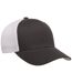 Unisex adult 110 mesh two tone cap charcoal/white Flexfit-4