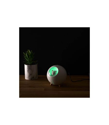 Diffuseur de Parfum Led Chat 11cm Blanc