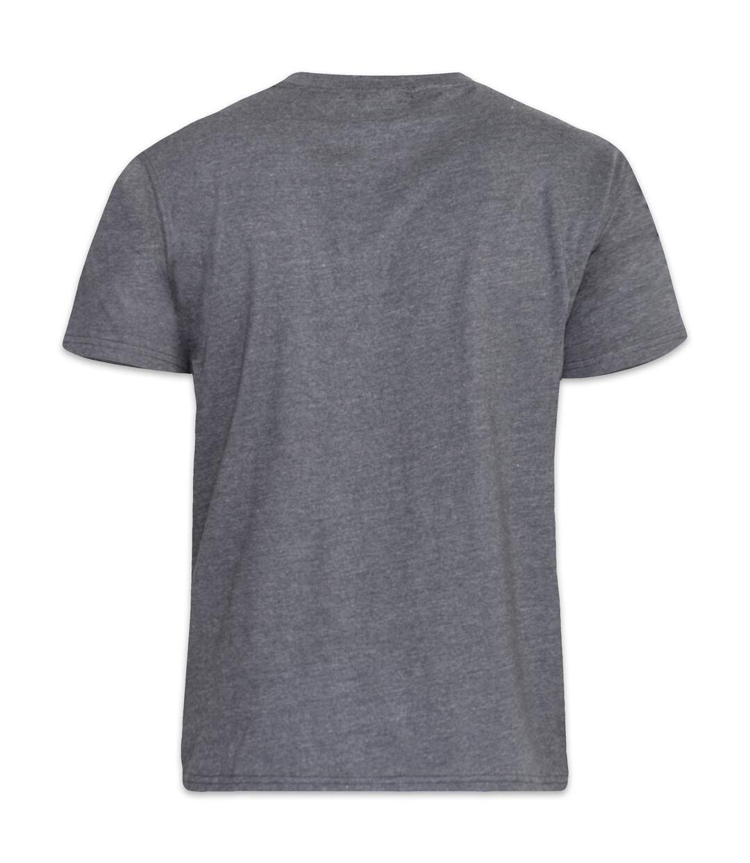 Duke Mens Flyers-2 Kingsize Crew Neck T-Shirt (Charcoal Melange) - UTDC170-2