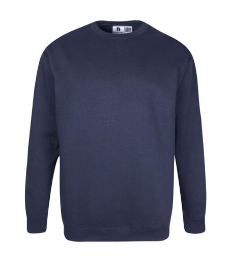 Duke Mens Rockford Kingsize Sweat Crew Neck Jumper (Navy) - UTDC105