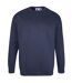Duke Mens Rockford Kingsize Sweat Crew Neck Jumper (Navy) - UTDC105-1
