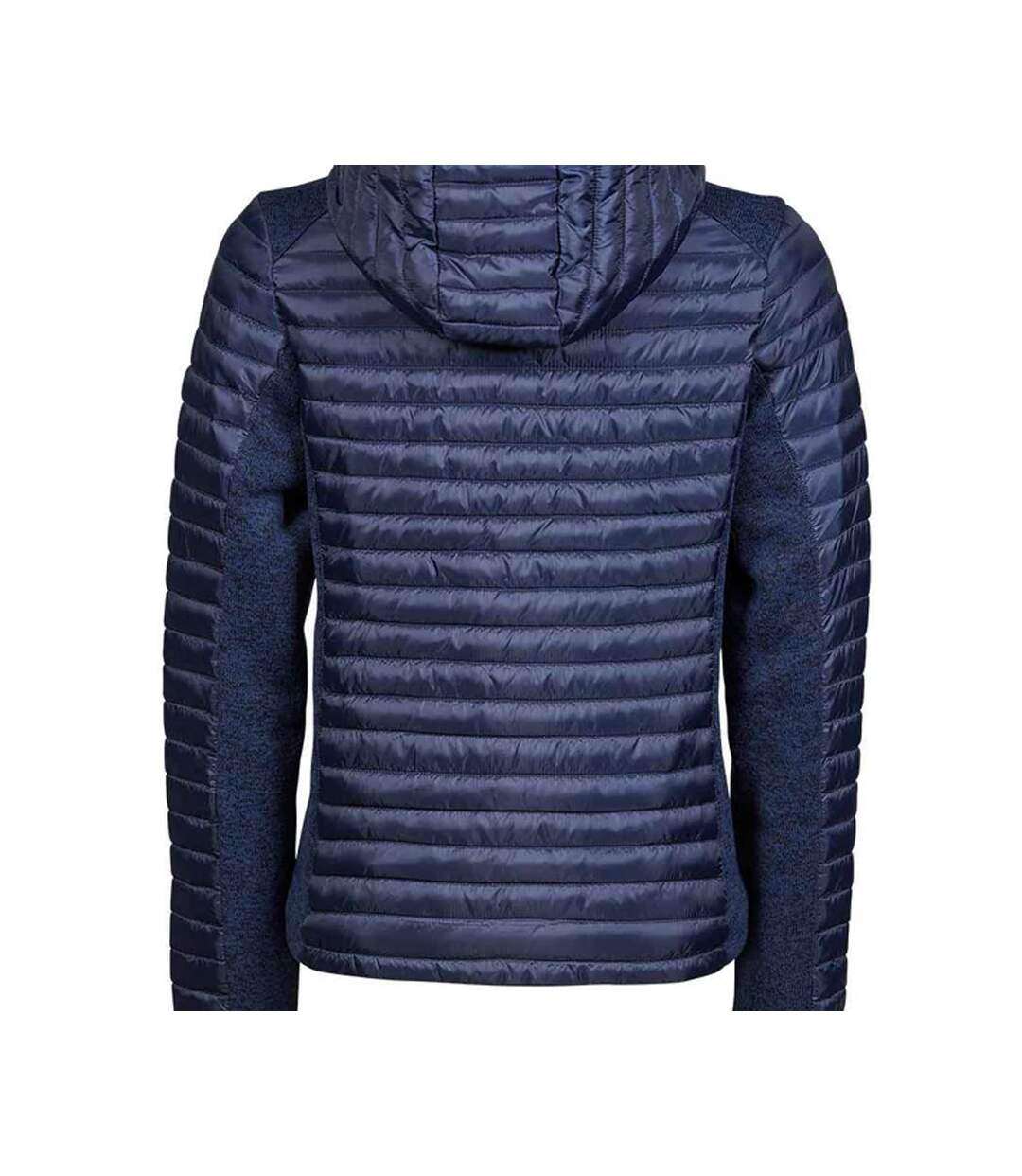 Doudoune Matelassée Femme Bleu Marine Bleu Marine Chiné Tee Jays-2