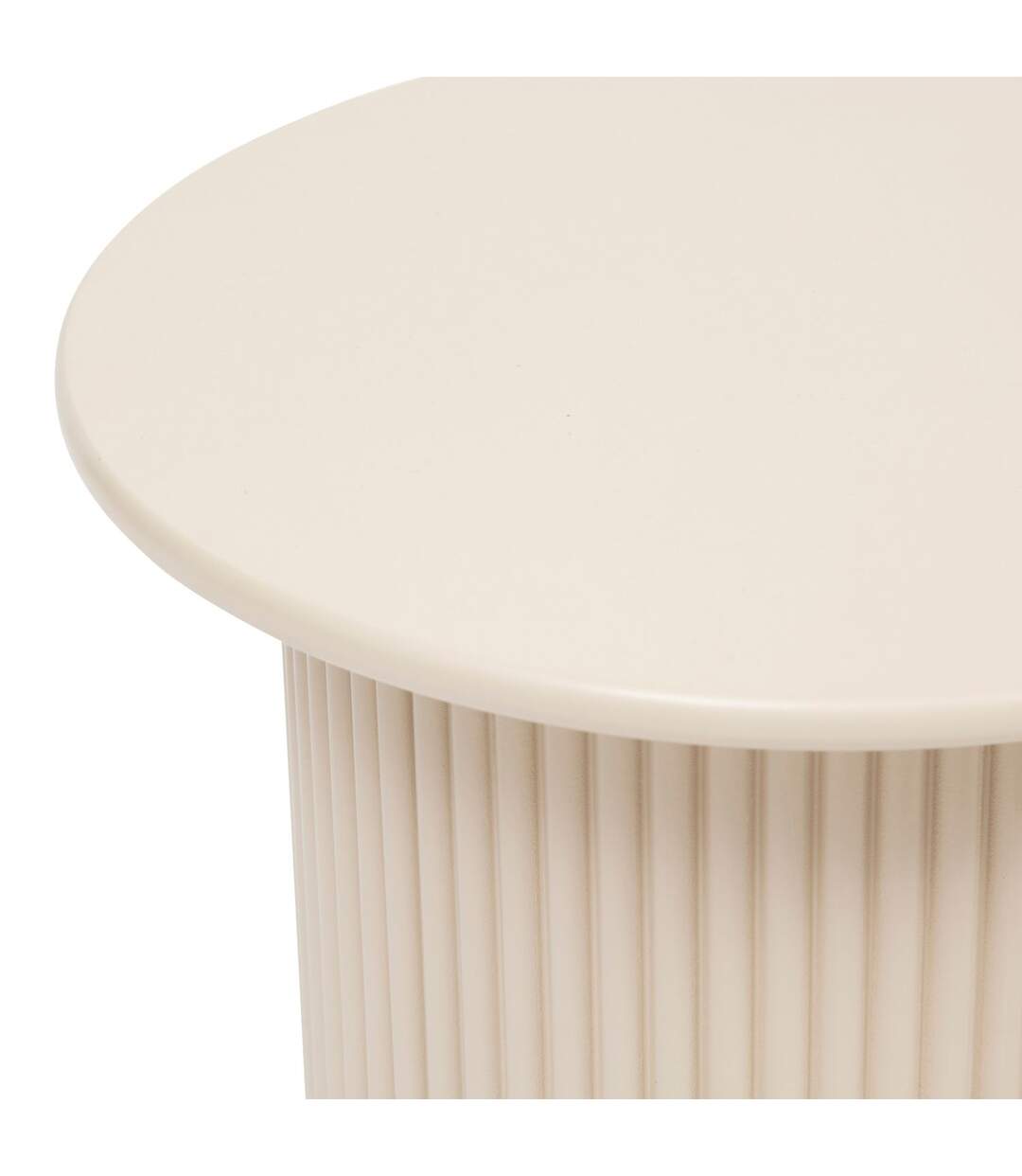 Ensemble de 2 tables à café en bois EINO - Beige-5