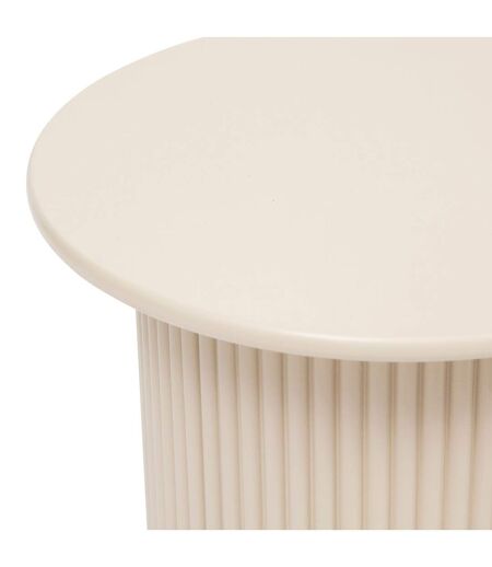 Ensemble de 2 tables à café en bois EINO - Beige
