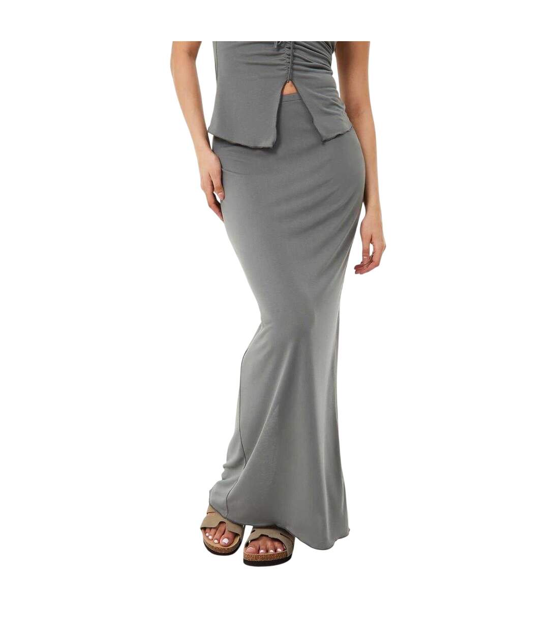 Jupe Longue Femme Gris Jack Wills-2